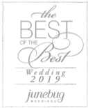 Junebug Weddings Best of the Best 2019 Logo