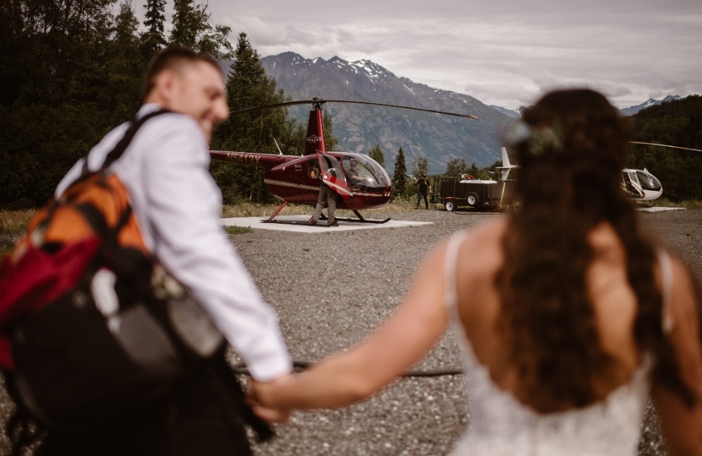 luxury elopement packages in Alaska